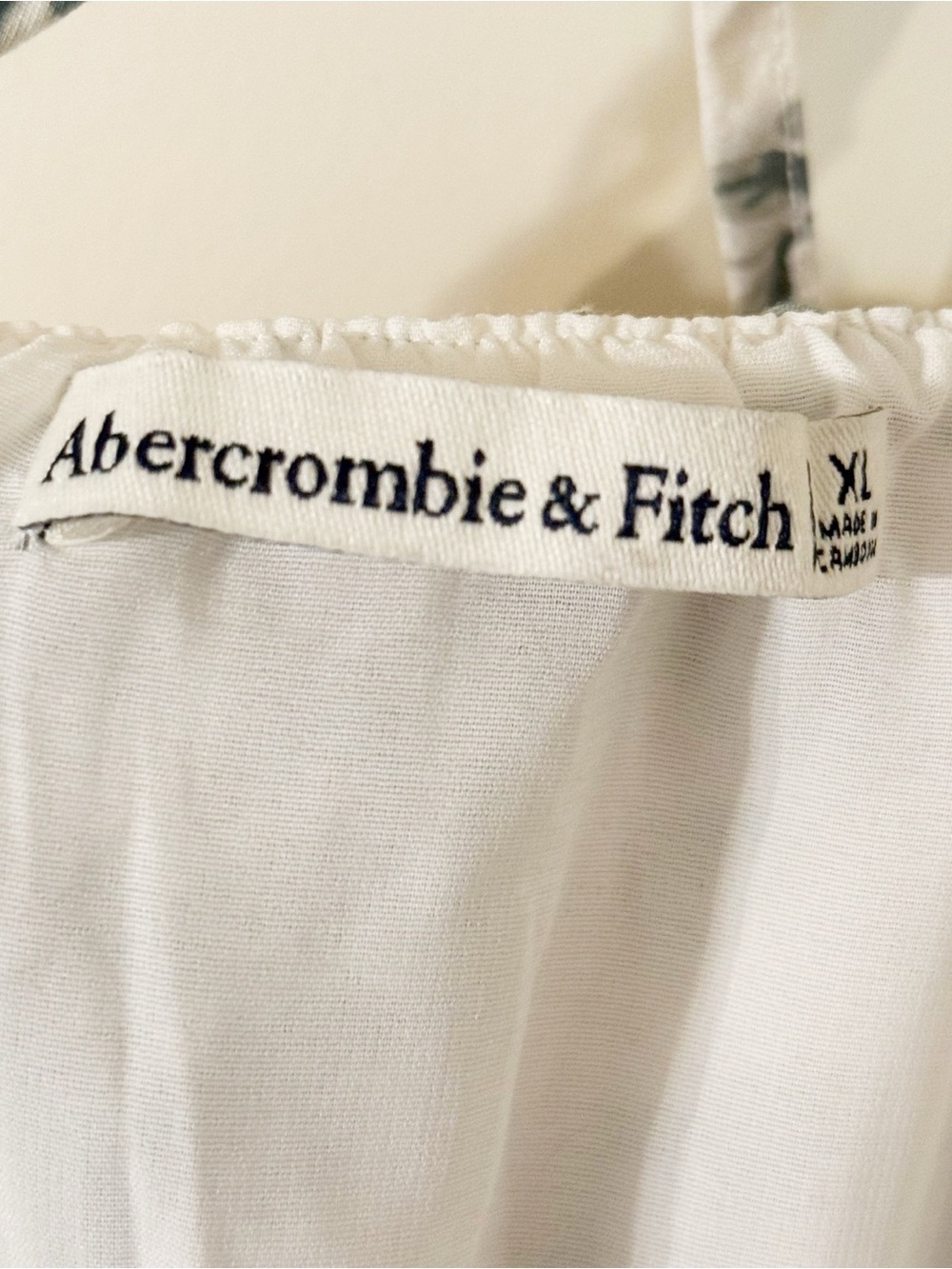 Abercrombie & Fitch Green Toile Maxi Dress XL - Picture 6 of 6